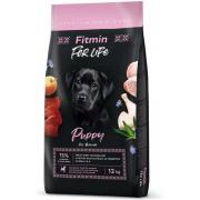 Fitmin dog for life puppy with mix of tastes, сухой корм для щенков микс вкусов (целый мешок 12 кг)
